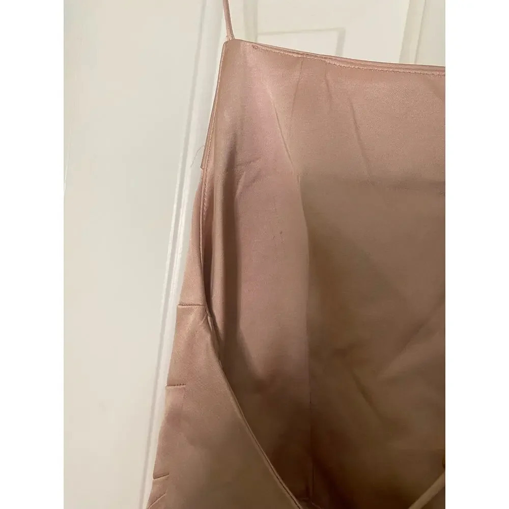 SIGNIFICANT OTHER One Another Asymmetric Hem Cocktail Midi Dress Size 6 - Picture 10 of 16